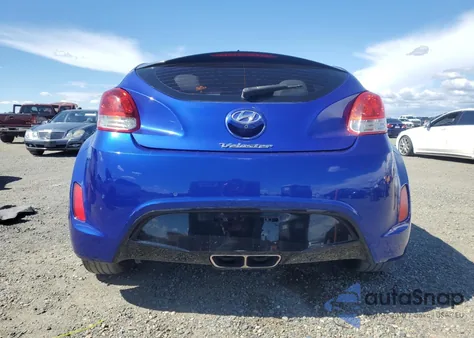 2012 Hyundai Veloster z USA, uszkodzony, nr VIN KMHTC6ADXCU072938